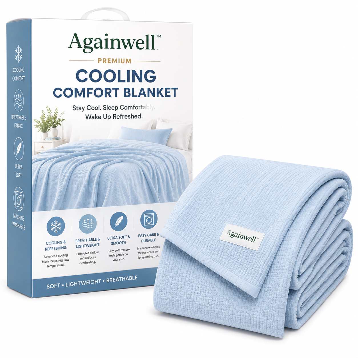 Againwell™ Premium Cooling Comfort Blanket