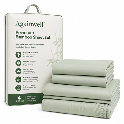 Againwell™ Premium Bamboo Sheet Set