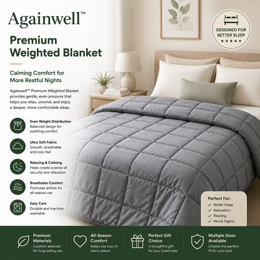 Againwell™ Premium Weighted Blanket