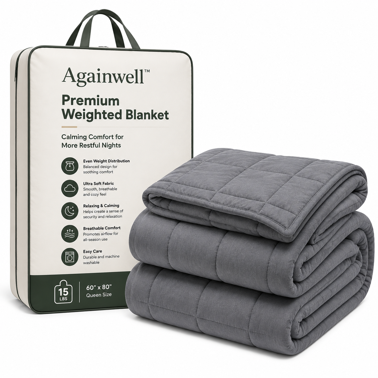 Againwell™ Premium Weighted Blanket