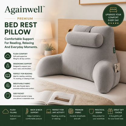 Againwell™ Premium Bed Rest Pillow