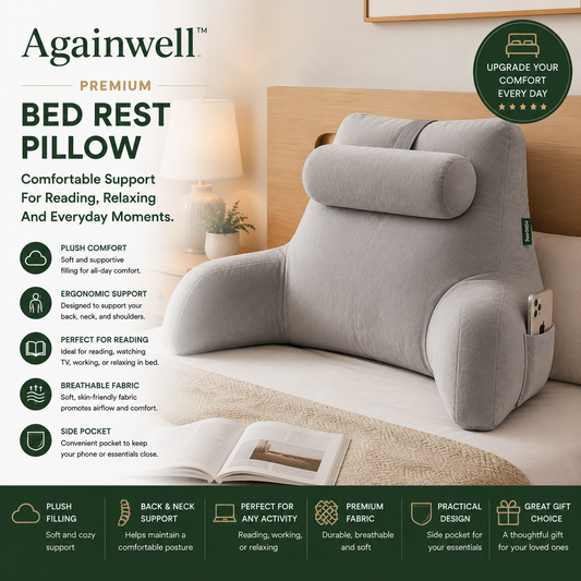 Againwell™ Premium Bed Rest Pillow